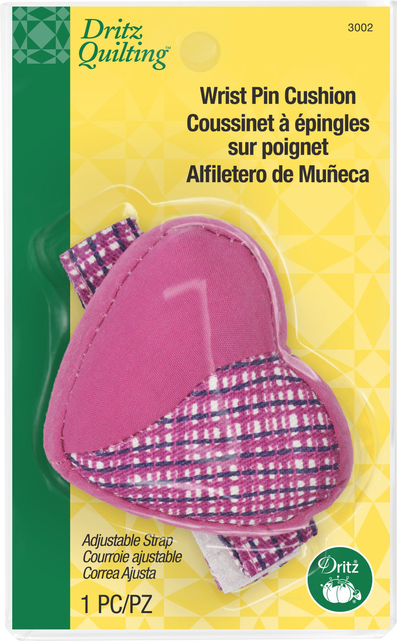 Cargue la imagen en el visor de la galería, 3002|Dritz Heart Wrist Pin Cushion with Adjustable Strap, Assorted Colors