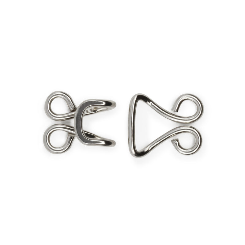 Load image into Gallery viewer, 97-65|Dritz Coat Hooks &amp; Eyes, 4 pc, Nickel