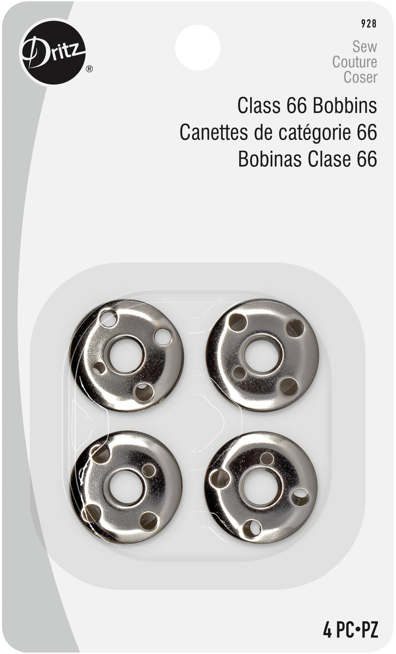 Load image into Gallery viewer, 928|Dritz Class 66 Bobbins, Metal, 4pc