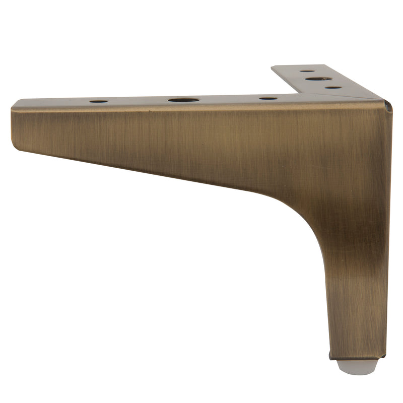 Chargez l'image dans la visionneuse de la galerie, 44707-38|Dritz Metal Corner Legs, Antique Brass, 2 pc