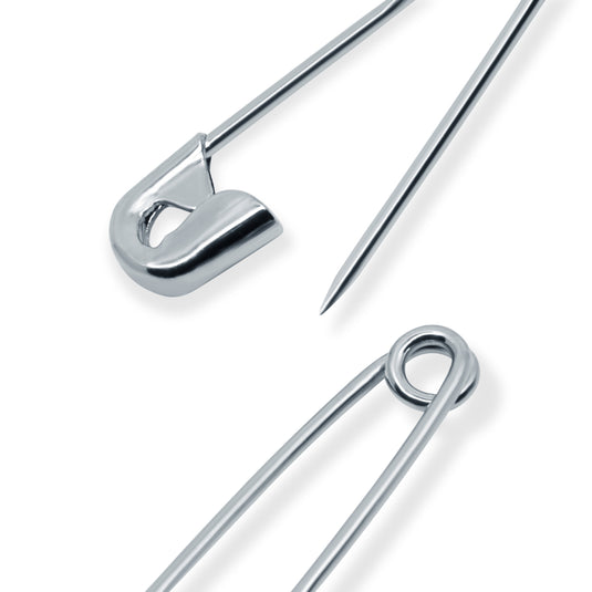 72-20-65|Dritz 3/4" Safety Pins, Nickel, 15 pc
