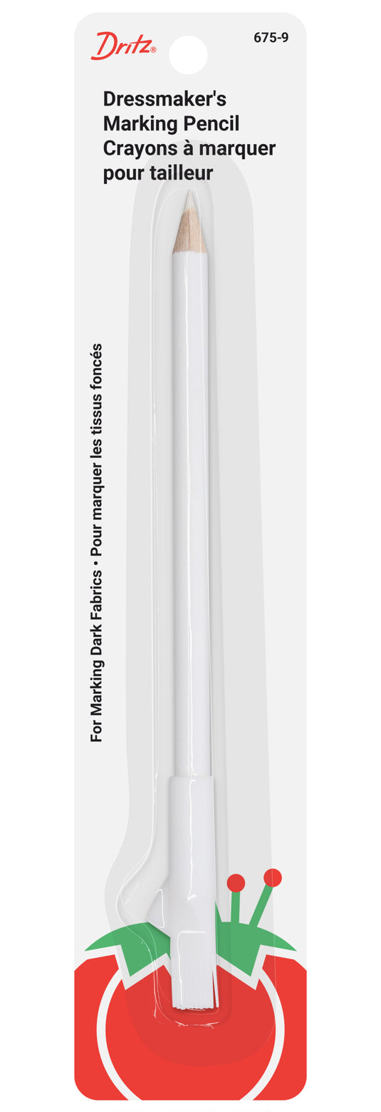 675-9|Dritz Dressmakers Marking Pencil, White