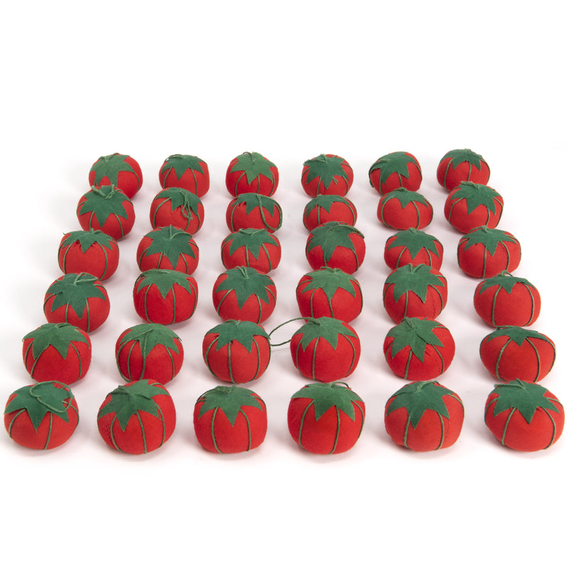 Load image into Gallery viewer, BK161|Dritz 1" Tiny Tomato Pin Cushions, 12 pc