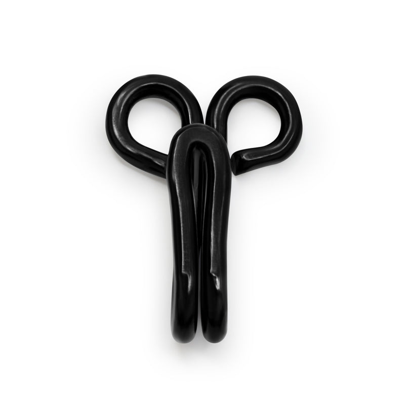 Cargue la imagen en el visor de la galería, 752100| Size 11 Black Brass Hooks