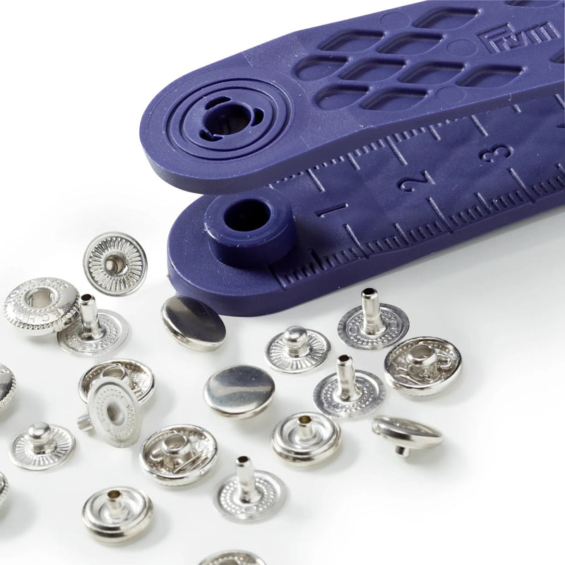 Cargue la imagen en el visor de la galería, 390360|Prym MINI 8 mm silver with tools 10pc
