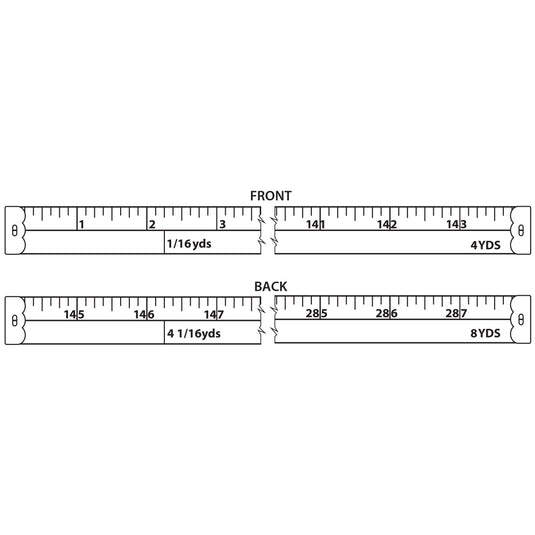 3195|Dritz 288-Inch Yardage Marked Tape Measure, Orange