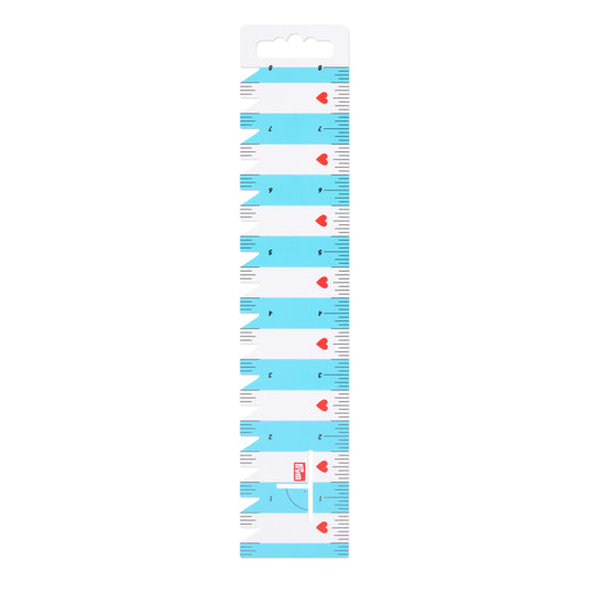 60119|Prym 8" Flexible Ruler, Turquoise