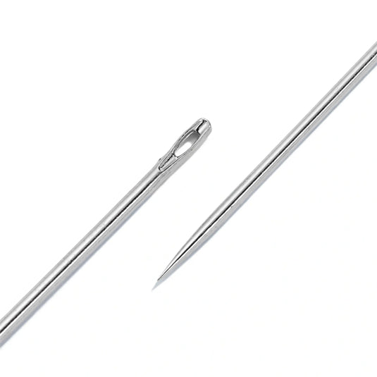 121305| Hand Sewing Needles betw. 3-7 ass. silver col