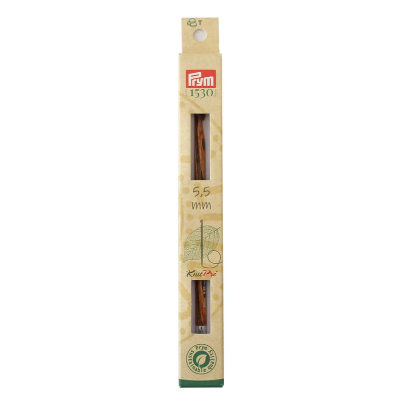 Load image into Gallery viewer, 223725| 6" Tunisian Crochet Hook, interchangeable, wood, US I (5.5mm)