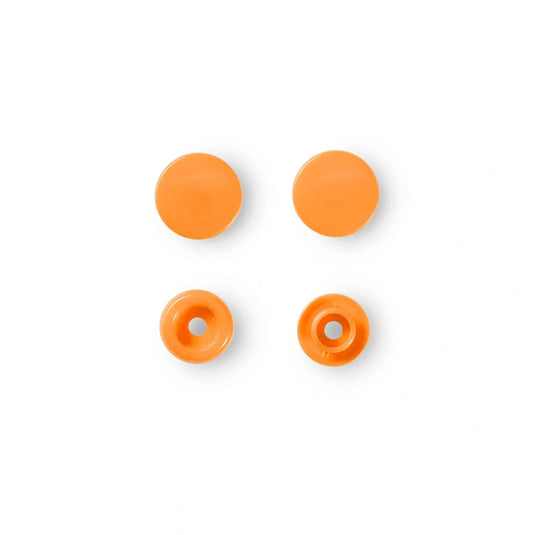 393140|Prym Color Snaps, round, 12.4 mm, 30 pcs, Orange