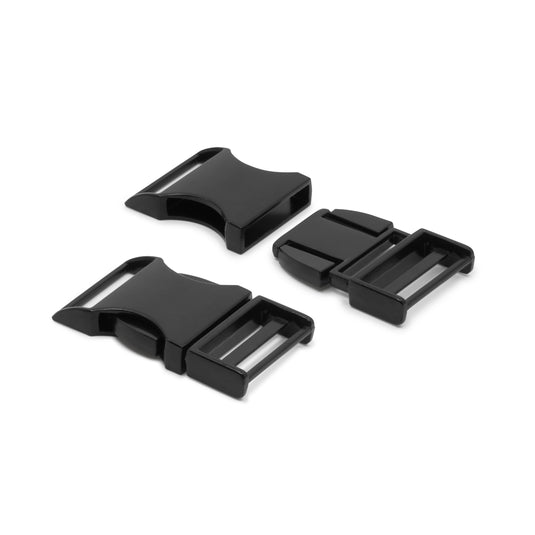 490|Dritz 1" Parachute Buckle, Black