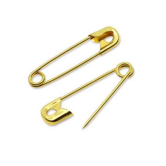 72-20-35|Dritz 3/4" Safety Pins, Gilt, 15 pc
