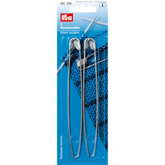 081290|Prym Stitch Holders, Stainless Steel, 2 PC