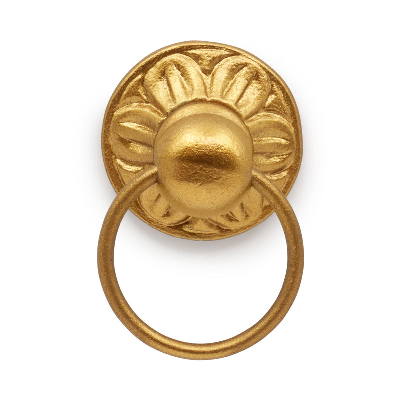 Load image into Gallery viewer, 47023|Dritz Cast Iron Ring Pull, Gilt
