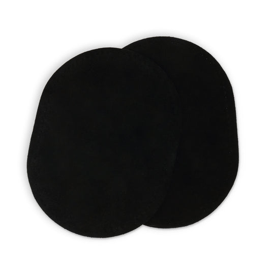 55230-1|Dritz Suede Cowhide Elbow Patches, 2 pc, Black