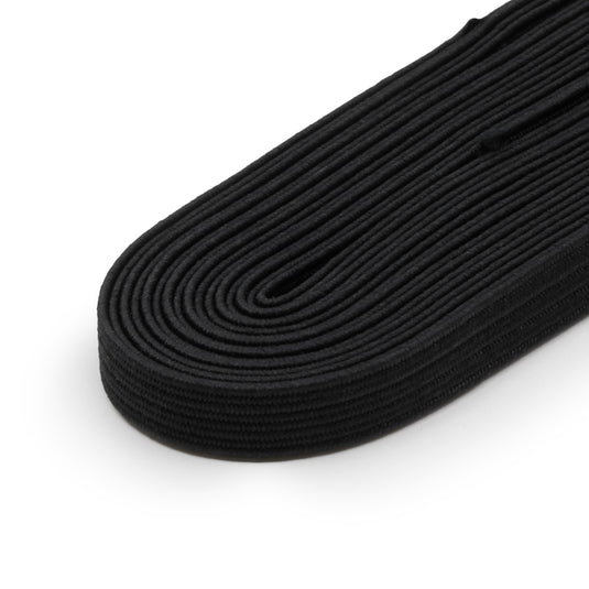 9330B|Dritz 1/4" Black Braided Elastic, 3 yd