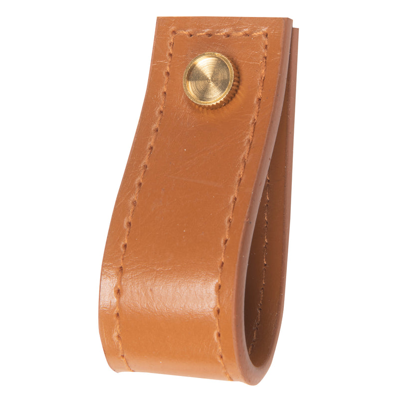 Load image into Gallery viewer, 44335-73|Dritz 5-1/2" Faux Leather Handle Set, Ocher Brown