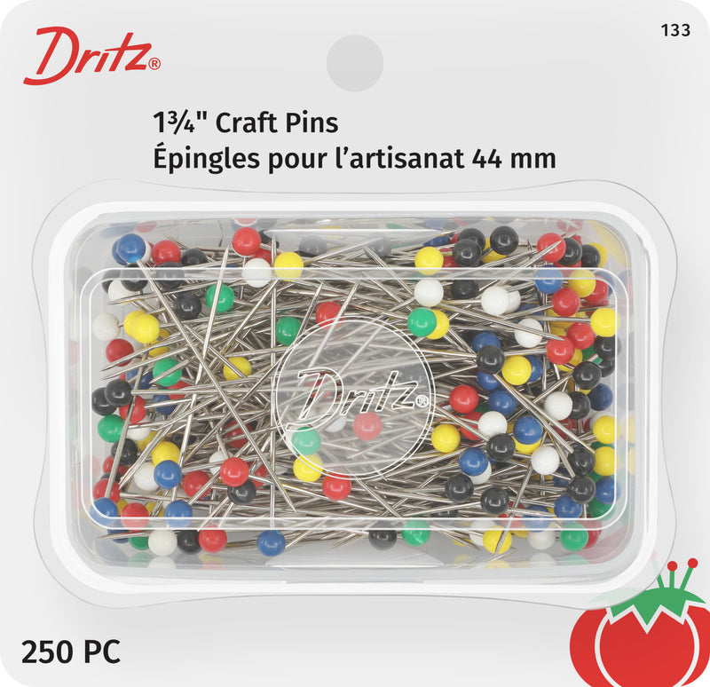 Load image into Gallery viewer, 133|Dritz 1-3/4" Craft Pins, Assorted, 250 pc
