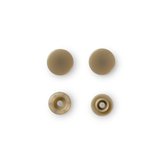 393142|Prym Color Snaps, round, 12.4 mm, 30 pcs, Champagne