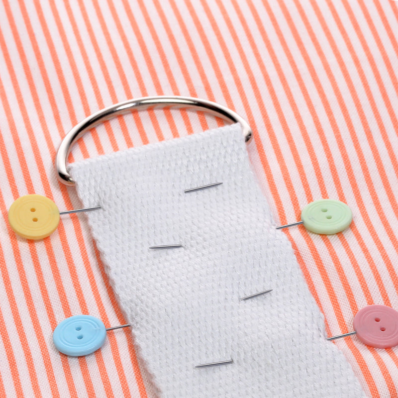 Load image into Gallery viewer, 67|Dritz Flat Button Head Pins, Assorted, 50 pc
