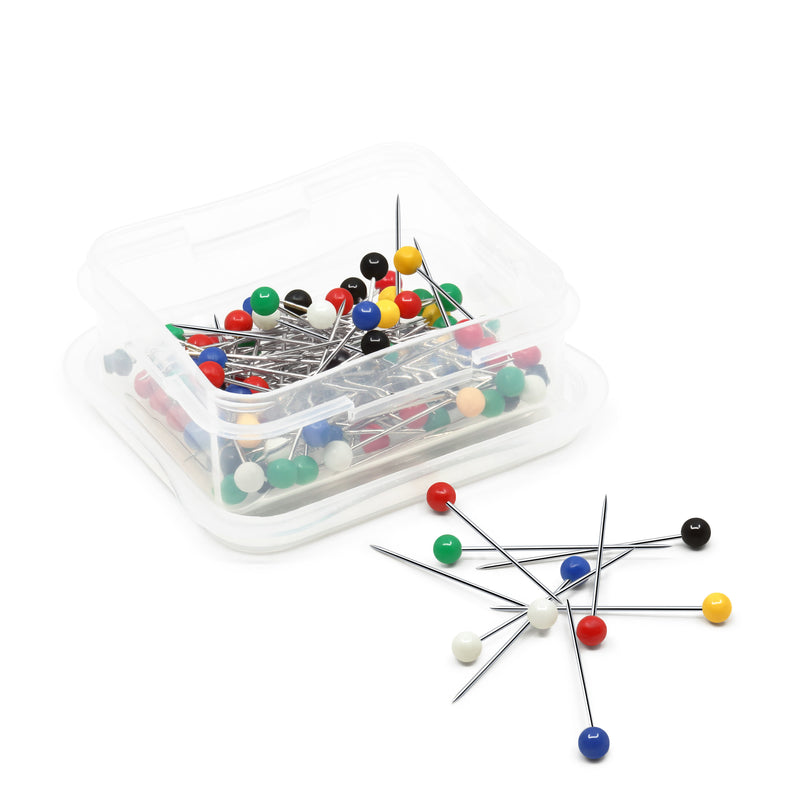 Chargez l'image dans la visionneuse de la galerie, 27|Dritz 1-1/4" Ball Point Pins, Assorted, 100 pc