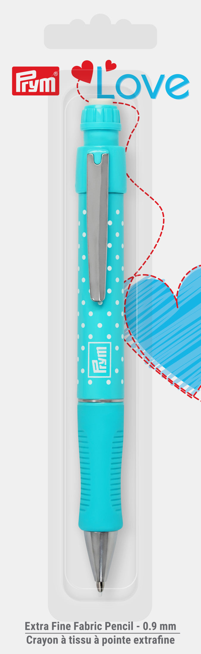 Chargez l'image dans la visionneuse de la galerie, 60121|Prym Extra Fine Fabric Mechanical Pencil, 0.9 mm, Turquoise
