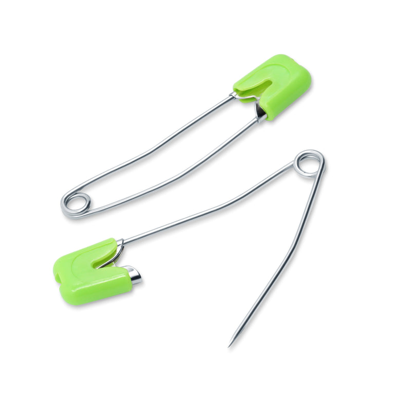 Cargue la imagen en el visor de la galería, 46-67|Dritz Bright Baby-Safe Diaper Pins, 4 Count, Assorted Colors
