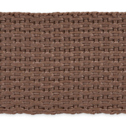 28608-2|Dritz 1" Polypro Belting & Strapping, Brown, 2 yd