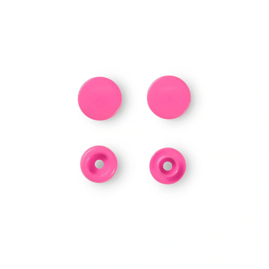 393147|Prym Color Snaps, round, 12.4 mm, 30 pcs, Pink