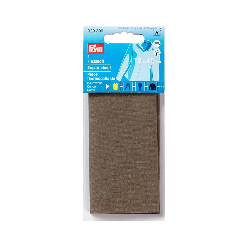 Chargez l'image dans la visionneuse de la galerie, 929399| Repair sheet CO iron-on 12 x 45 cm khaki