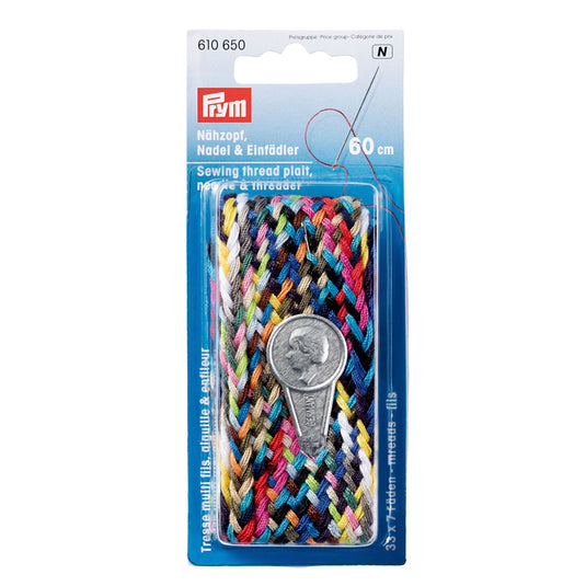 610650|Prym Thread Plait with Needle & Threader