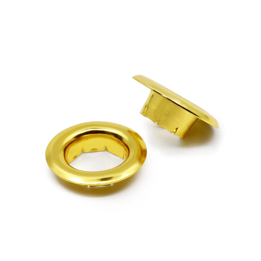 659-35|Dritz 1/4" Large Eyelets & Tools, 12 Sets, Brass