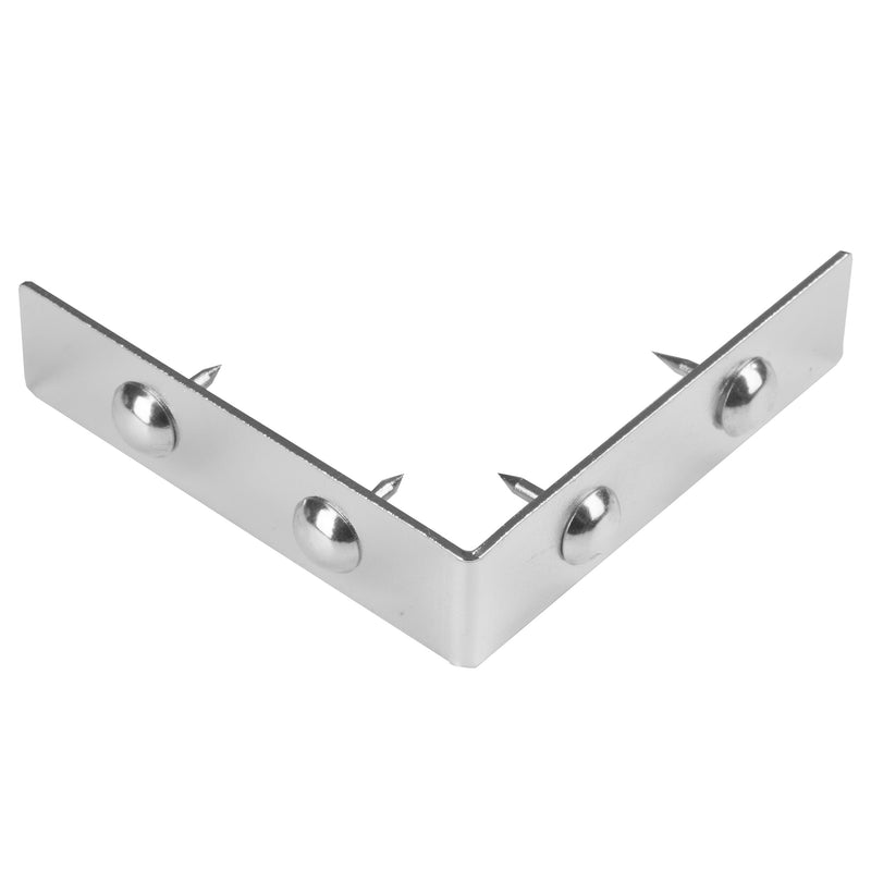 Chargez l'image dans la visionneuse de la galerie, 44790-65|Dritz Smooth Right Angle Corners, Small, Nickel, 4 pc