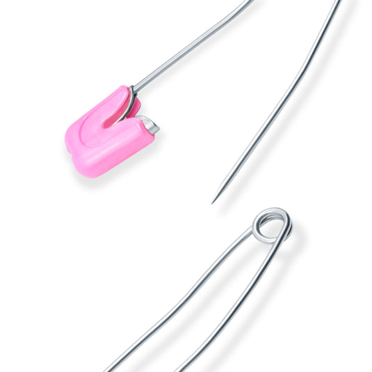 46-67|Dritz Bright Baby-Safe Diaper Pins, 4 Count, Assorted Colors