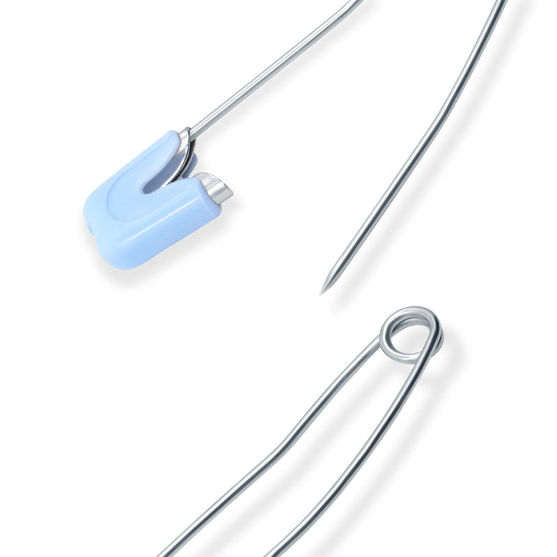 Cargue la imagen en el visor de la galería, 46-66|Dritz Pastel Baby-Safe Diaper Pins, 4 Count, Assorted Colors