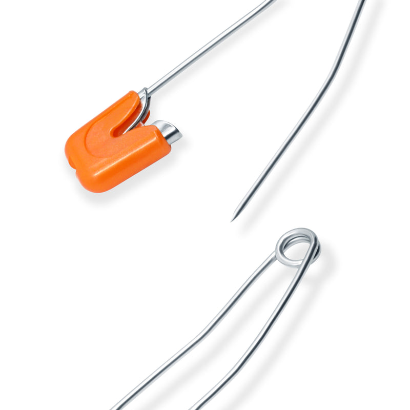 Cargue la imagen en el visor de la galería, 46-67|Dritz Bright Baby-Safe Diaper Pins, 4 Count, Assorted Colors