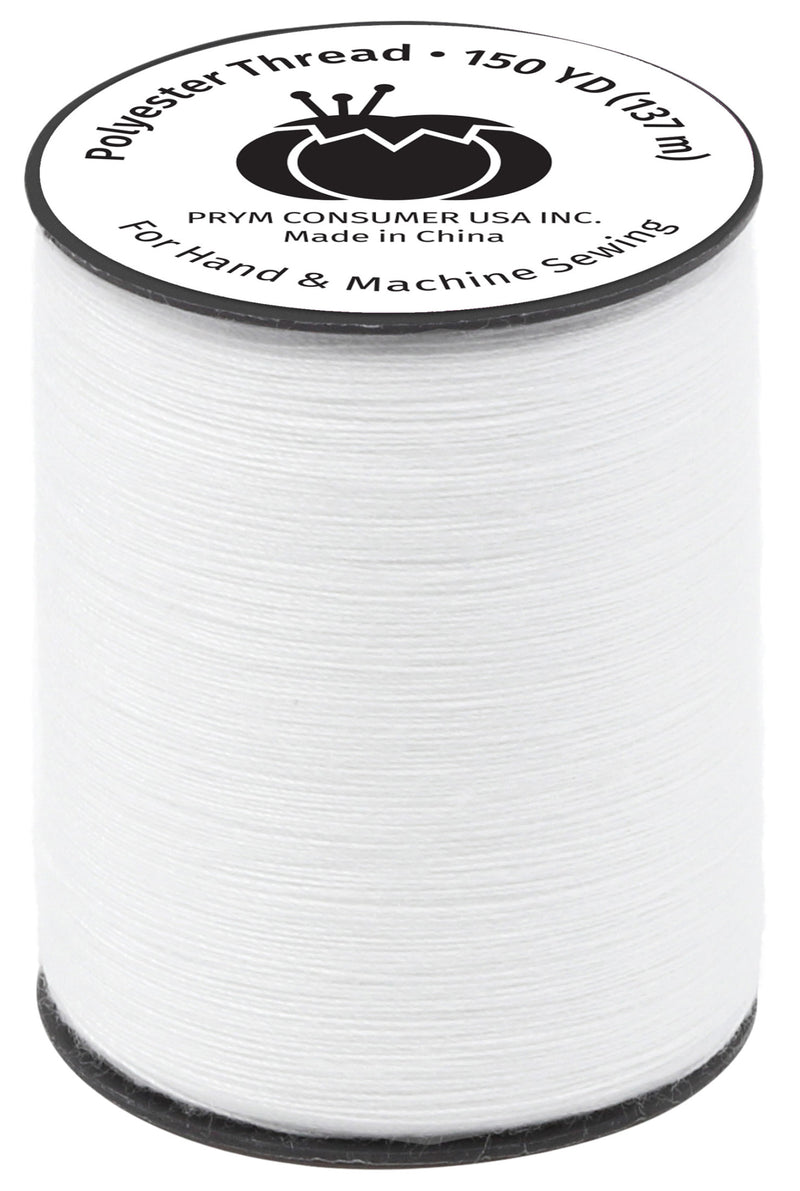 Load image into Gallery viewer, 998-9|Dritz Polyester Thread, White, 150 yd