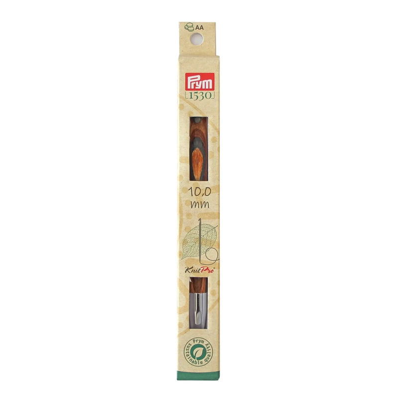 Load image into Gallery viewer, 223731| 6" Tunisian Crochet Hook, interchangeable, wood, US N (10mm)