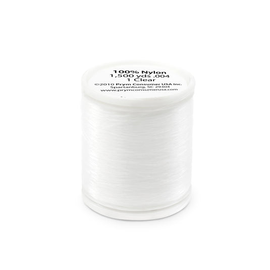3148|Dritz .004 Machine Quilting Thread, Clear, 1500 yd