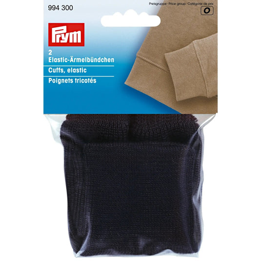 994300|Prym Elastic Cuffs Black