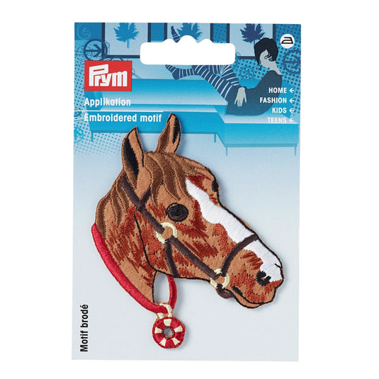 925245|Prym Applique, Horse Head, 1 pc