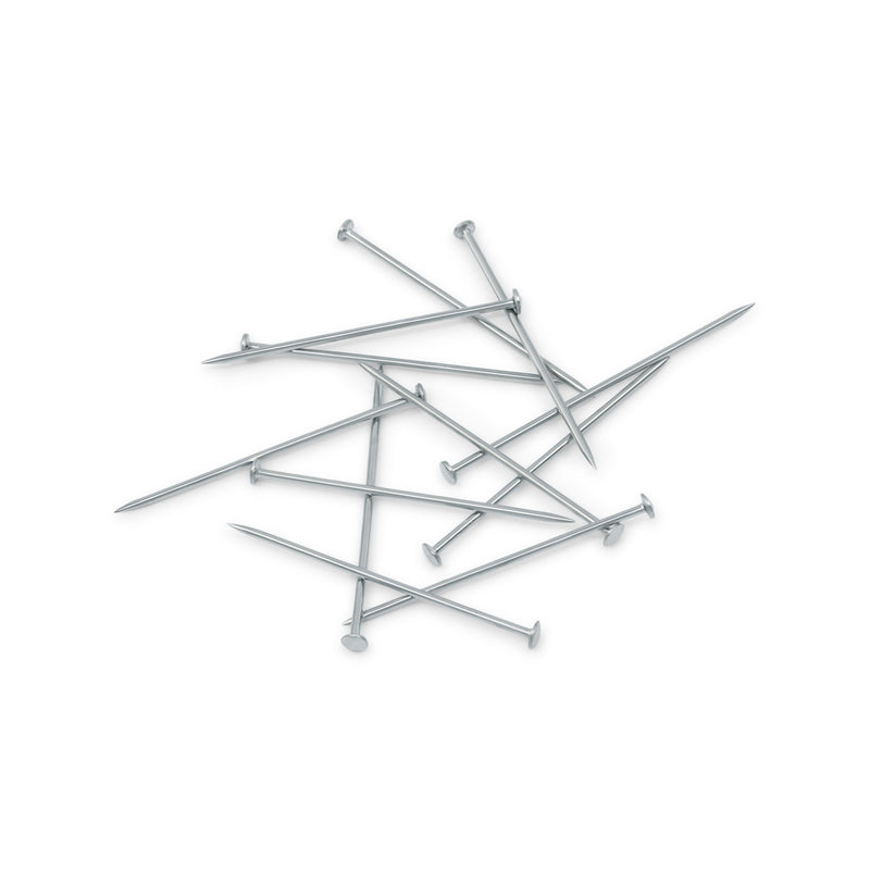 Cargue la imagen en el visor de la galería, 110700|Prym Extra-Fine Pleating Pins, Size 12, Nickel, 1/2 lb