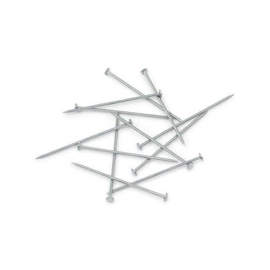 110700|Prym Extra-Fine Pleating Pins, Size 12, Nickel, 1/2 lb