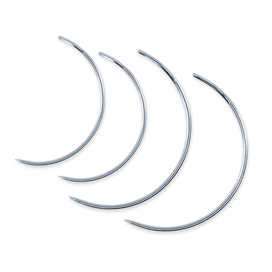3050|Dritz 2" & 2-1/2" Curved Needles, 4 pc