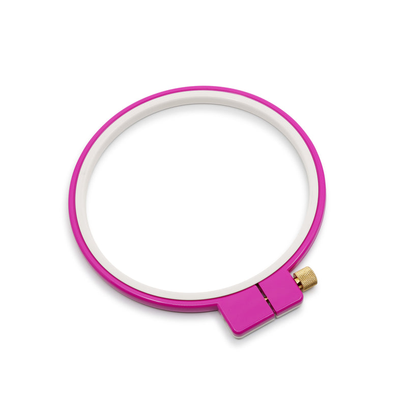 Cargue la imagen en el visor de la galería, SGH-7|LoRan Sure Grip Hoop, Holds Fabric, Size 7