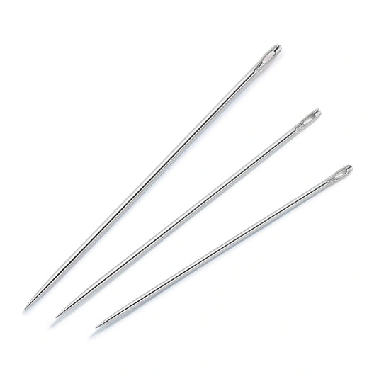 121305| Hand Sewing Needles betw. 3-7 ass. silver col