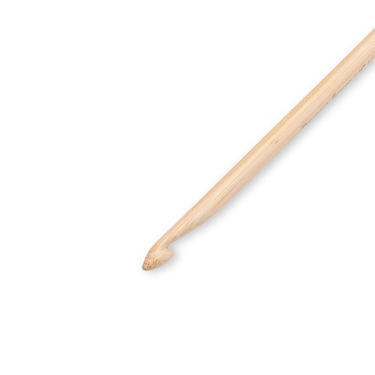 197613| 6" Crochet Hook, Bamboo, US K (6.5mm)