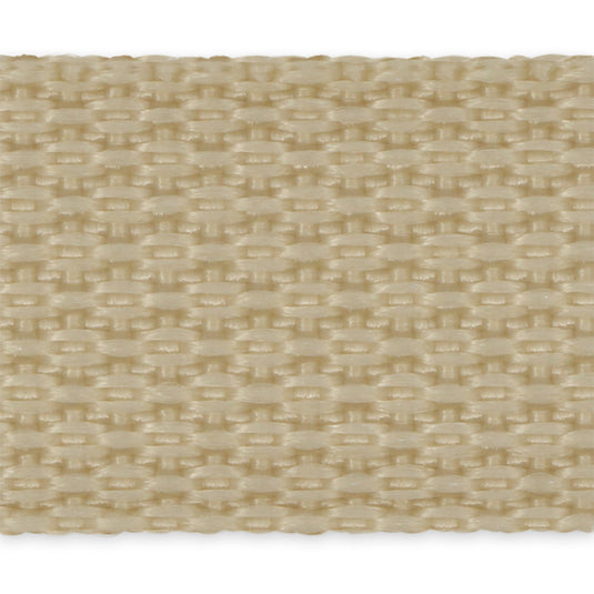 28602-25|Dritz 1" Polypro Belting & Strapping, Natural, 15 yd