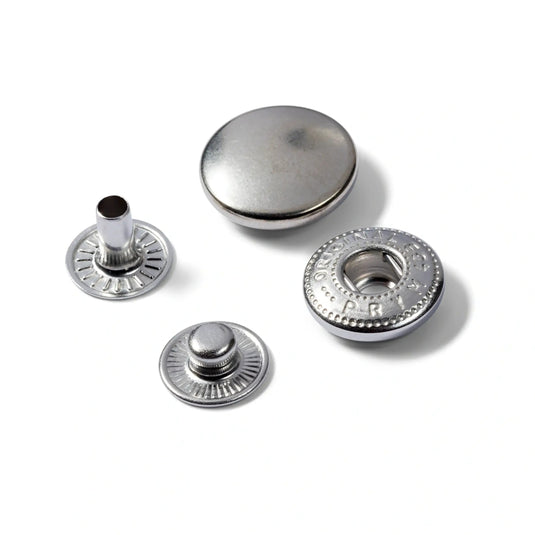 390321|Prym ANORAK 15 mm refill silver 10pc