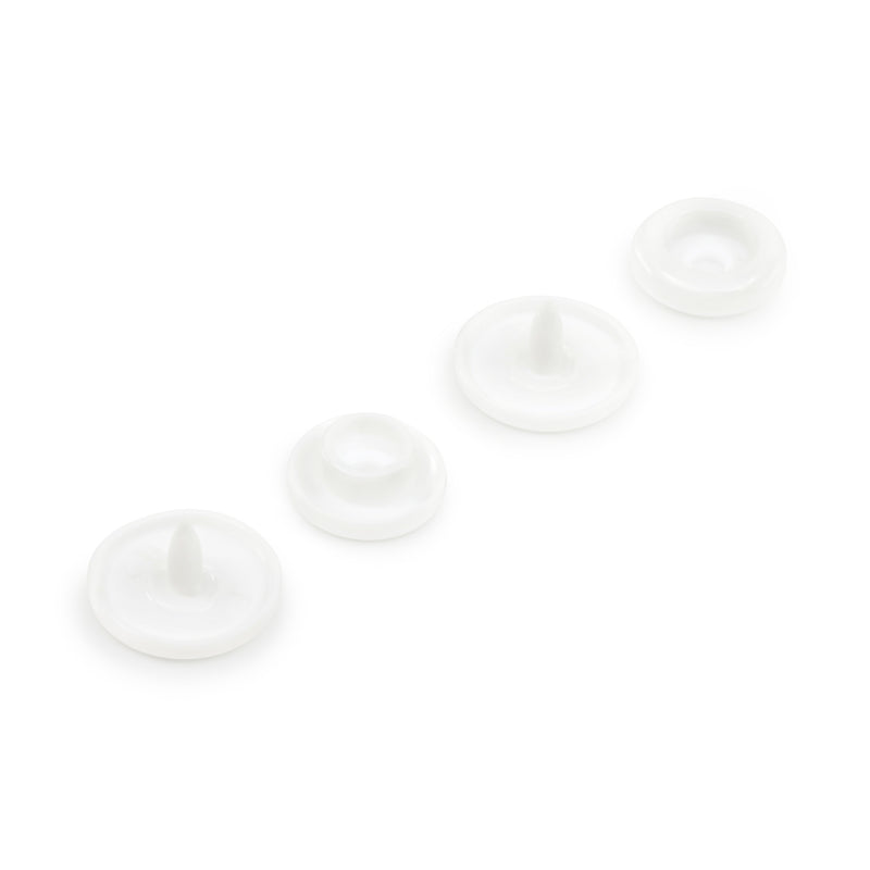 Cargue la imagen en el visor de la galería, 11179|Dritz 1/2" Plastic Snaps, White, 60 Sets